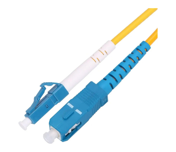 ExtraLink SC/UPC-LC/UPC Patchcord Jednomodowy Simplex G657A 3mm 1m - 1543631 - zdjęcie